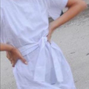 House of Sunny white asymmetric dress 2